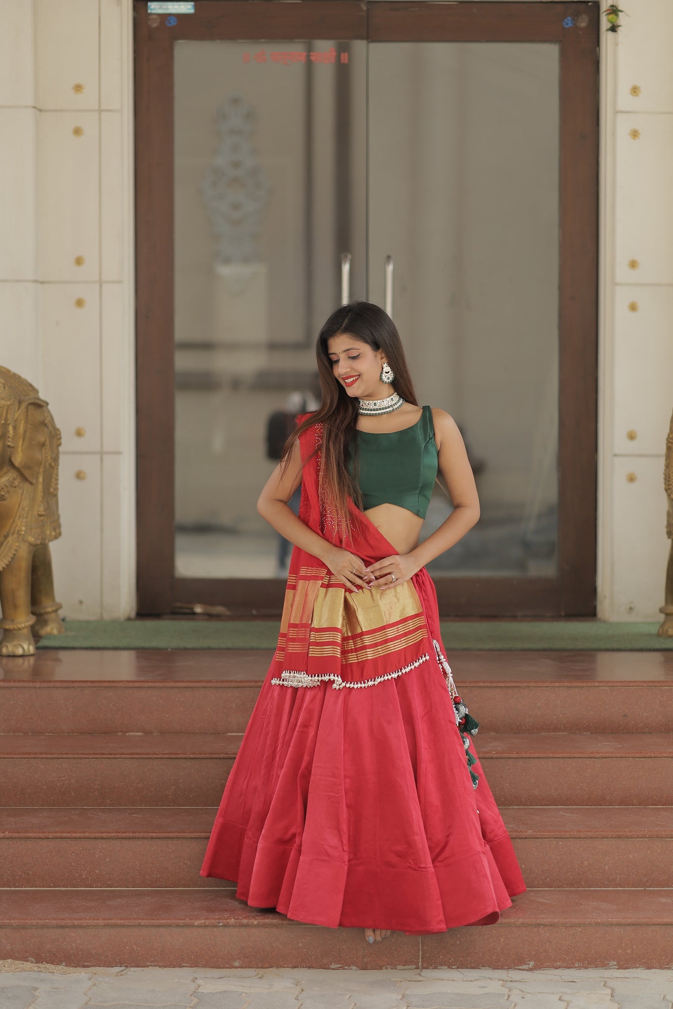 Gaji Silk Lehenga Set (Sold Out)