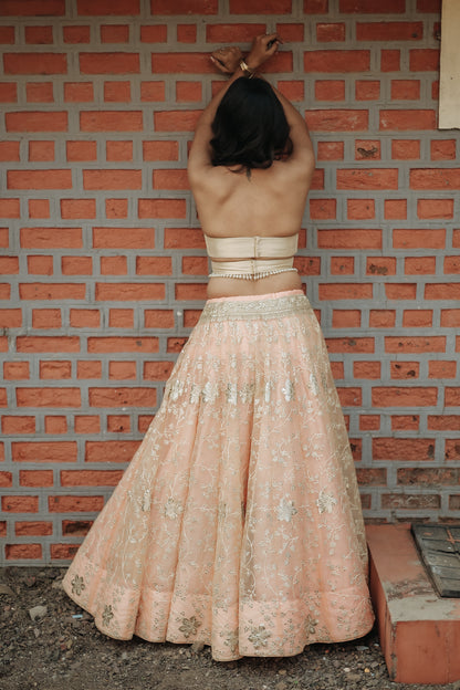 Light Peach Blouse