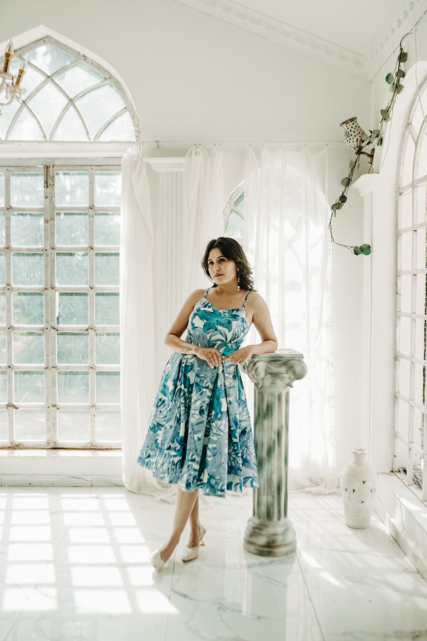 Blue Color Frock