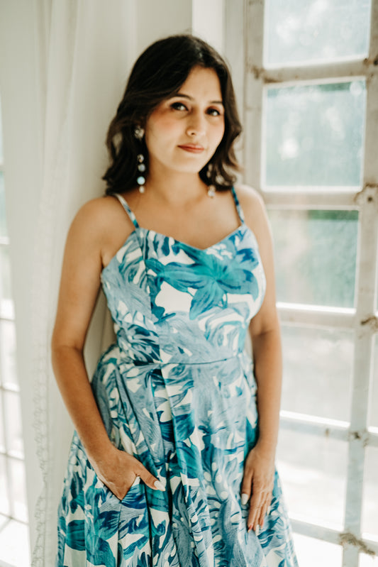 Blue Color Frock