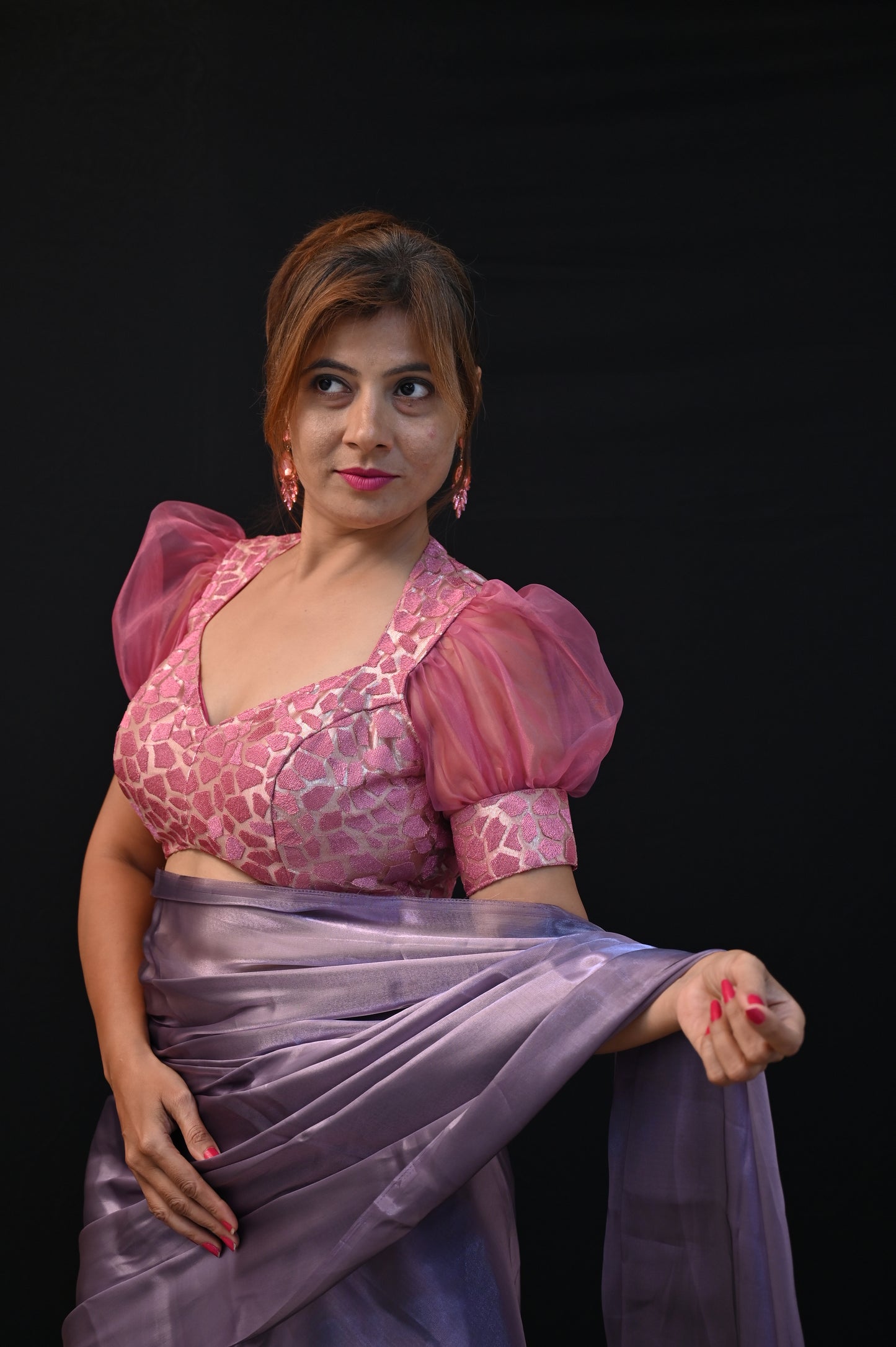 Fuchsia Royale Saree