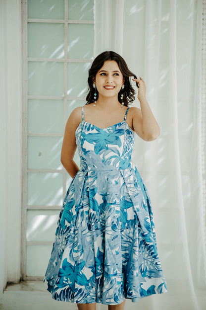 Blue Color Frock