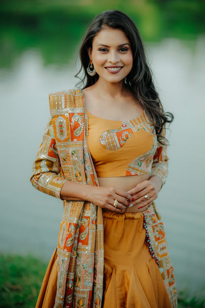Mustard Color Chaniya Choli