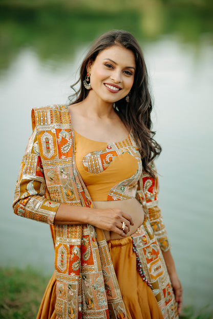 Mustard Color Chaniya Choli