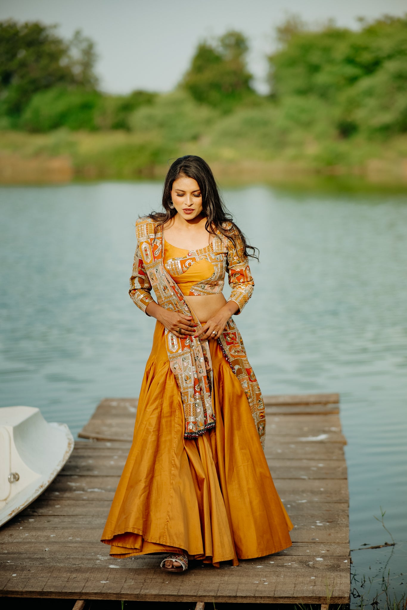 Mustard Color Chaniya Choli