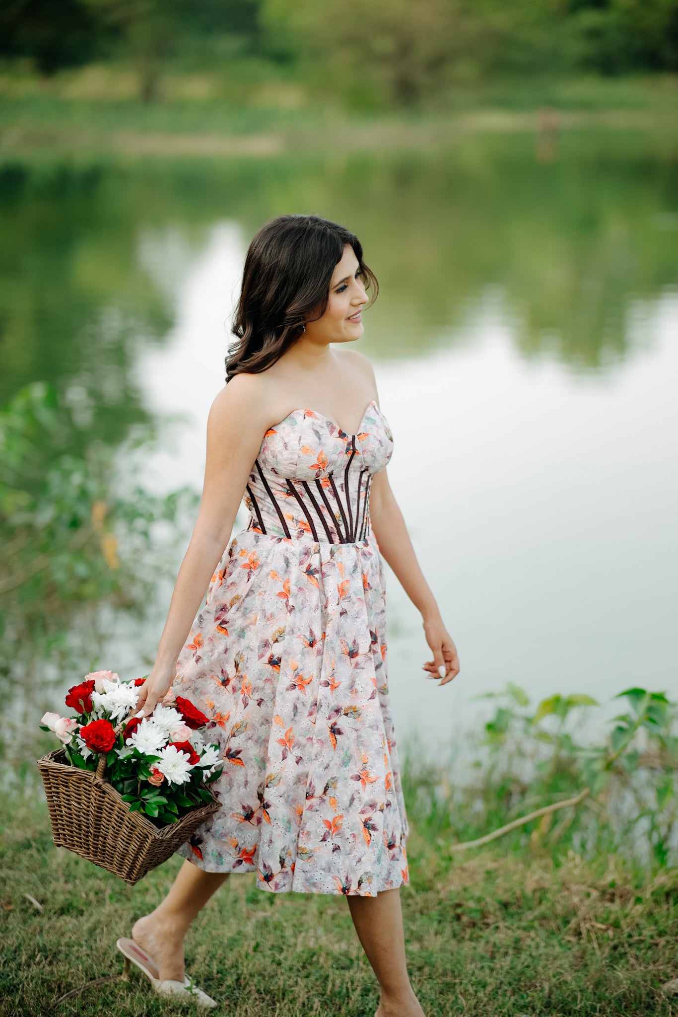Hakoba Multi Color Frock
