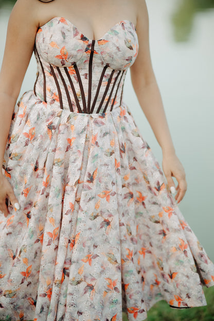 Hakoba Multi Color Frock