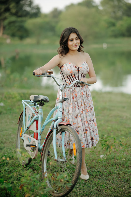Hakoba Multi Color Frock